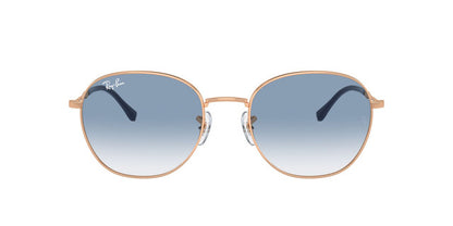 Lentes De Sol Ray-Ban 0RB3809 Azul/Dorado