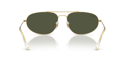 Lentes De Sol Ray-Ban RB3945 Verde/Dorado
