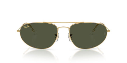 Lentes De Sol Ray-Ban RB3945 Verde/Dorado