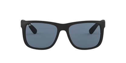 Lentes De Sol Ray-Ban RB4165 Justin Azul/Negro