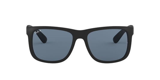 Lentes De Sol Ray-Ban RB4165 Justin Azul/Negro