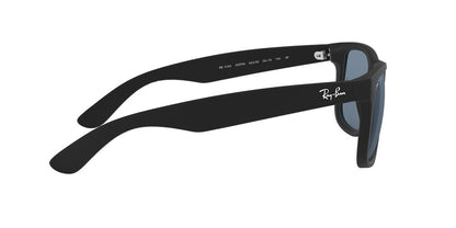 Lentes De Sol Ray-Ban RB4165 Justin Azul/Negro