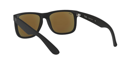 Lentes De Sol Ray-Ban RB4165 Justin Azul/Negro