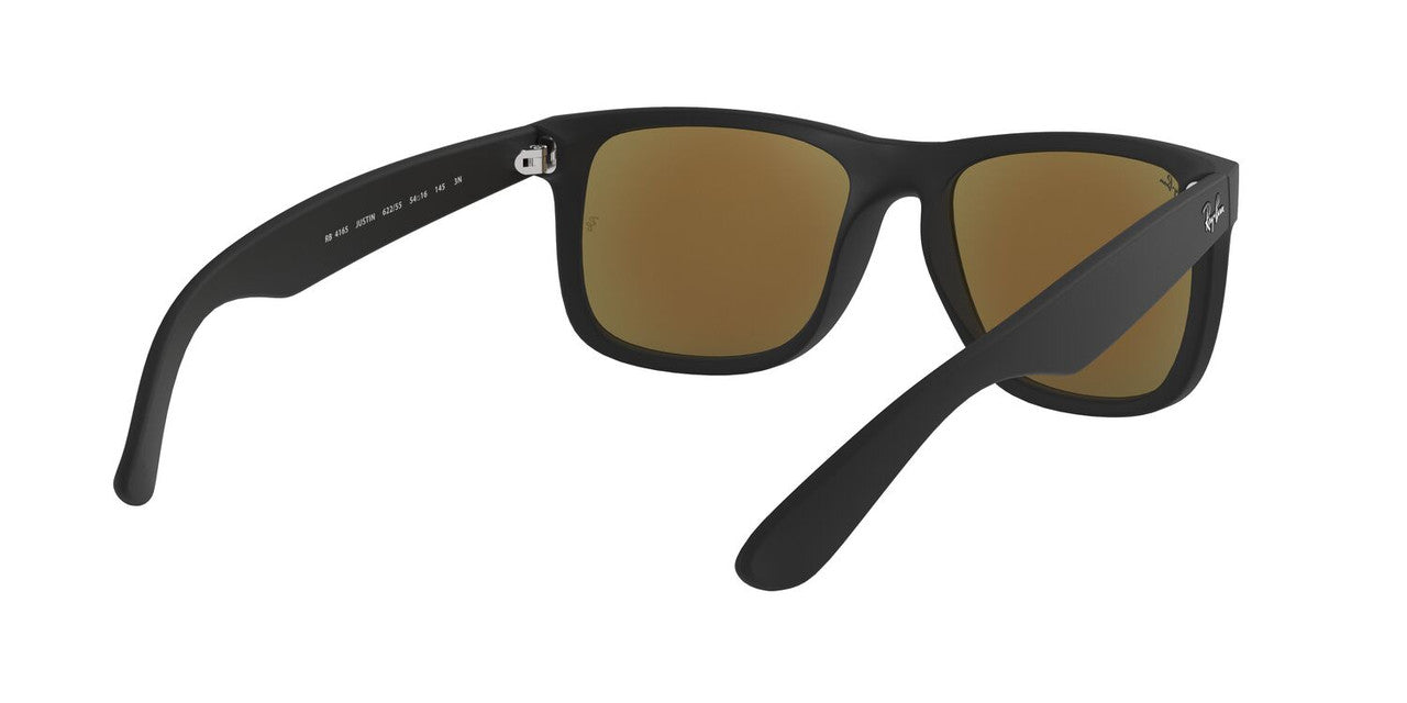Lentes De Sol Ray-Ban RB4165 Justin Azul/Negro