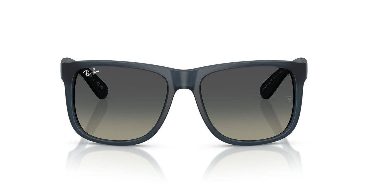Lentes De Sol Ray-Ban RB4165 Justin Gris/Azul