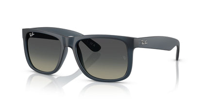 Lentes De Sol Ray-Ban RB4165 Justin Gris/Azul