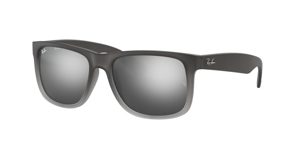 Lentes De Sol Ray-Ban RB4165 Justin Gris/Gris