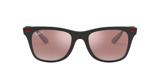 Lentes De Sol Ray-Ban RB4195M Ferrari Violeta/Negro