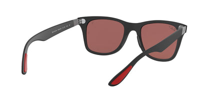 Lentes De Sol Ray-Ban RB4195M Ferrari Violeta/Negro