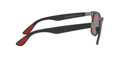 Lentes De Sol Ray-Ban RB4195M Ferrari Violeta/Negro
