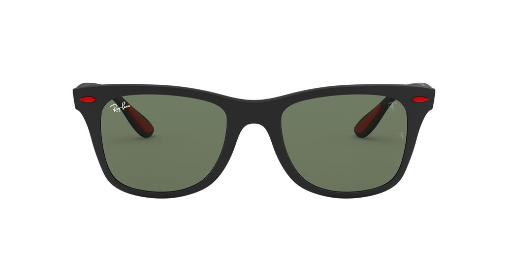Lentes De Sol Ray-Ban RB4195M Ferrari Verde/Negro