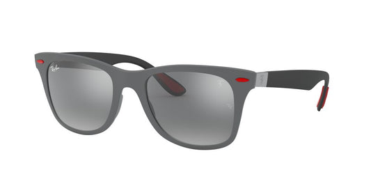 Lentes De Sol Ray-Ban RB4195M Ferrari Verde/Negro