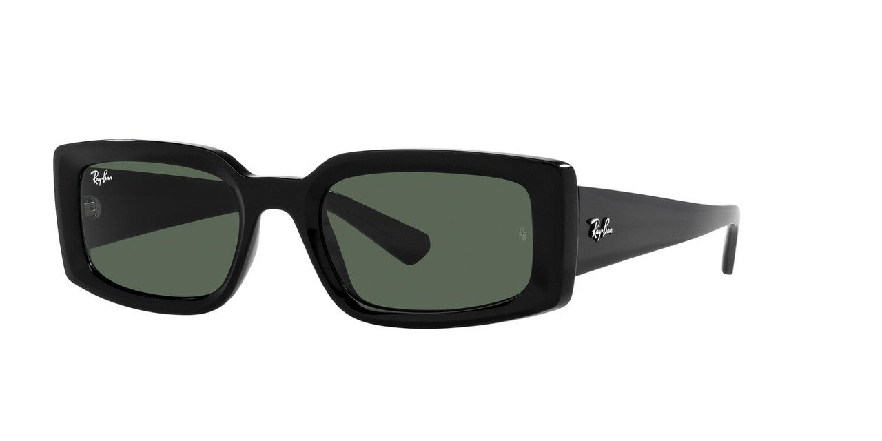 Lentes De Sol Ray-Ban RB4395 Kiliane Verde/Negro