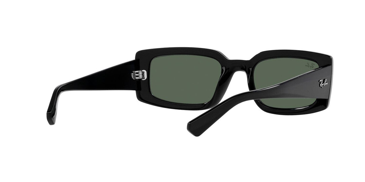 Lentes De Sol Ray-Ban RB4395 Kiliane Verde/Negro