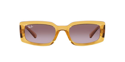 Lentes De Sol Ray-Ban RB4395 Kiliane Violeta/Amarillo