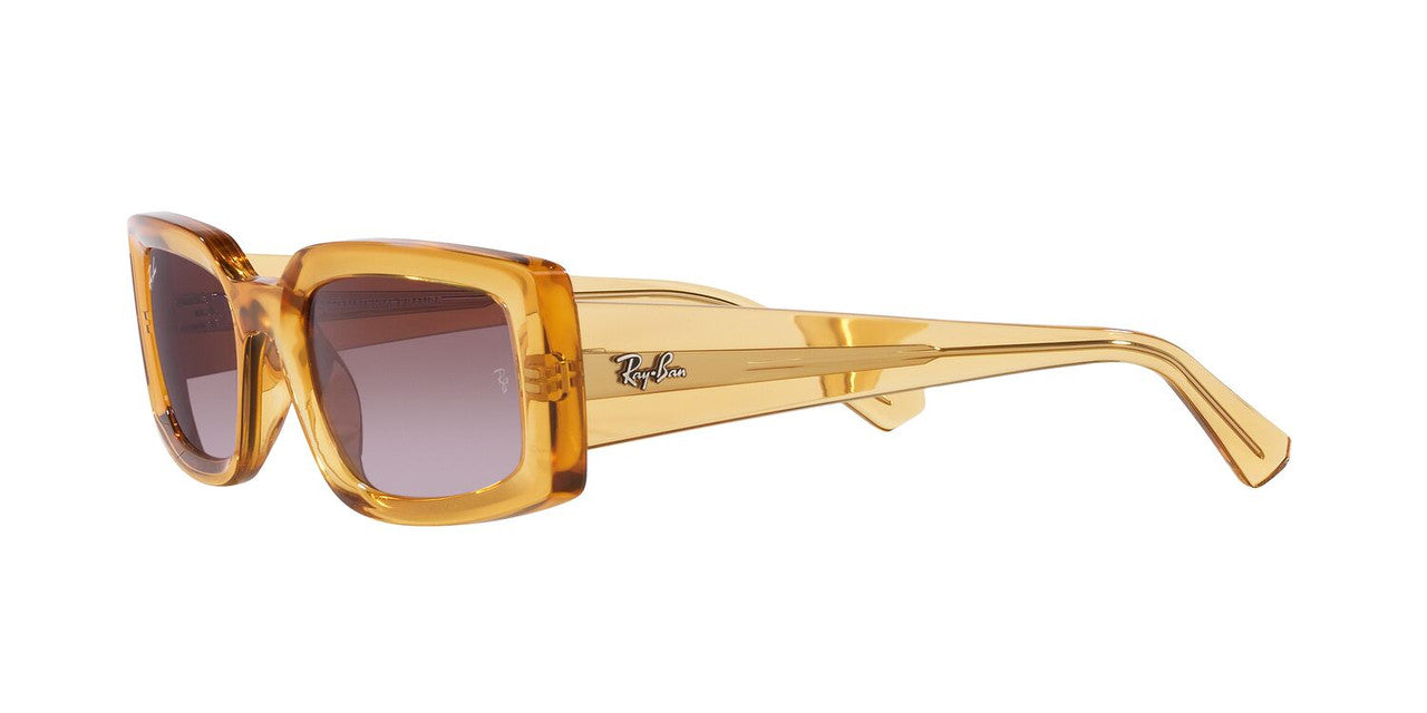 Lentes De Sol Ray-Ban RB4395 Kiliane Violeta/Amarillo