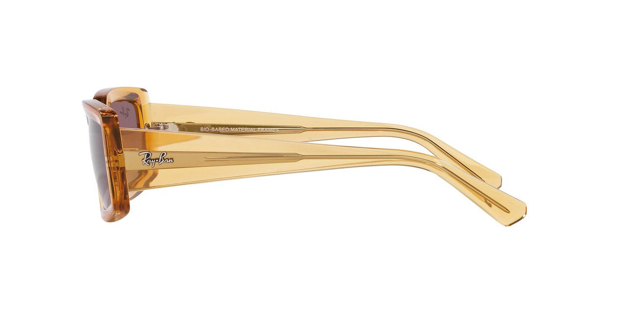 Lentes De Sol Ray-Ban RB4395 Kiliane Violeta/Amarillo