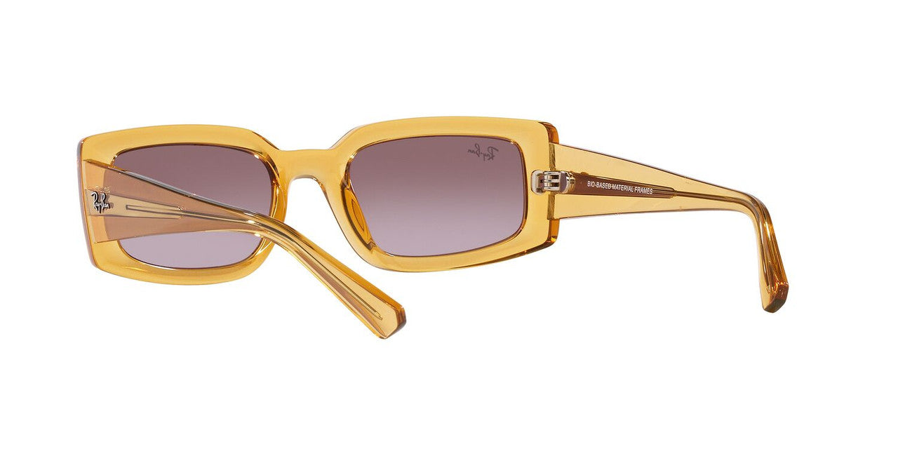 Lentes De Sol Ray-Ban RB4395 Kiliane Violeta/Amarillo