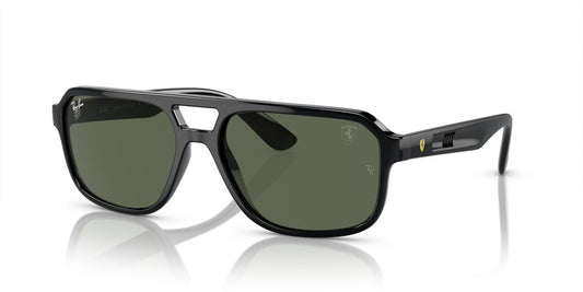 Lentes De Sol Ray-Ban RB4414M Verde/Negro