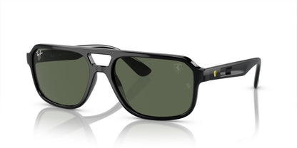 Lentes De Sol Ray-Ban RB4414M Verde/Negro