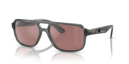 Lentes De Sol Ray-Ban 0RB4414M Violeta/Gris