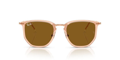 Lentes De Sol Ray-Ban RB4451 Transparent Beige Brown Café/Café