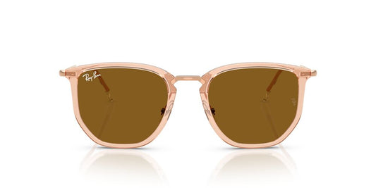 Lentes De Sol Ray-Ban RB4451 Transparent Beige Brown Café/Café