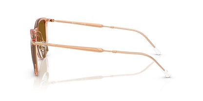 Lentes De Sol Ray-Ban RB4451 Transparent Beige Brown Café/Café