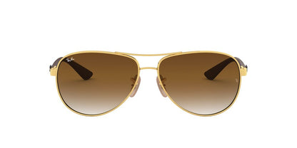 Lentes De Sol Ray-Ban RB8313 Café/Dorado
