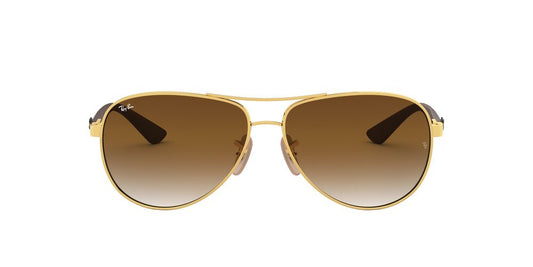 Lentes De Sol Ray-Ban RB8313 Café/Dorado
