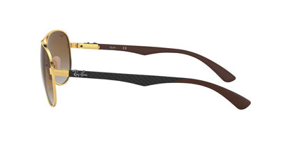 Lentes De Sol Ray-Ban RB8313 Café/Dorado