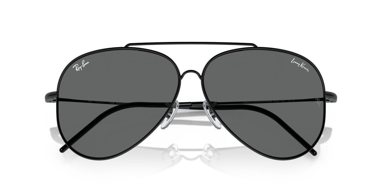 Lentes De Sol Ray-Ban RBR0101S Aviator Reverse Gris/Negro