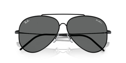 Lentes De Sol Ray-Ban RBR0101S Aviator Reverse Gris/Negro