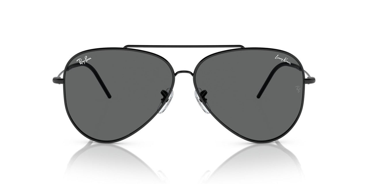 Lentes De Sol Ray-Ban RBR0101S Aviator Reverse Gris/Negro