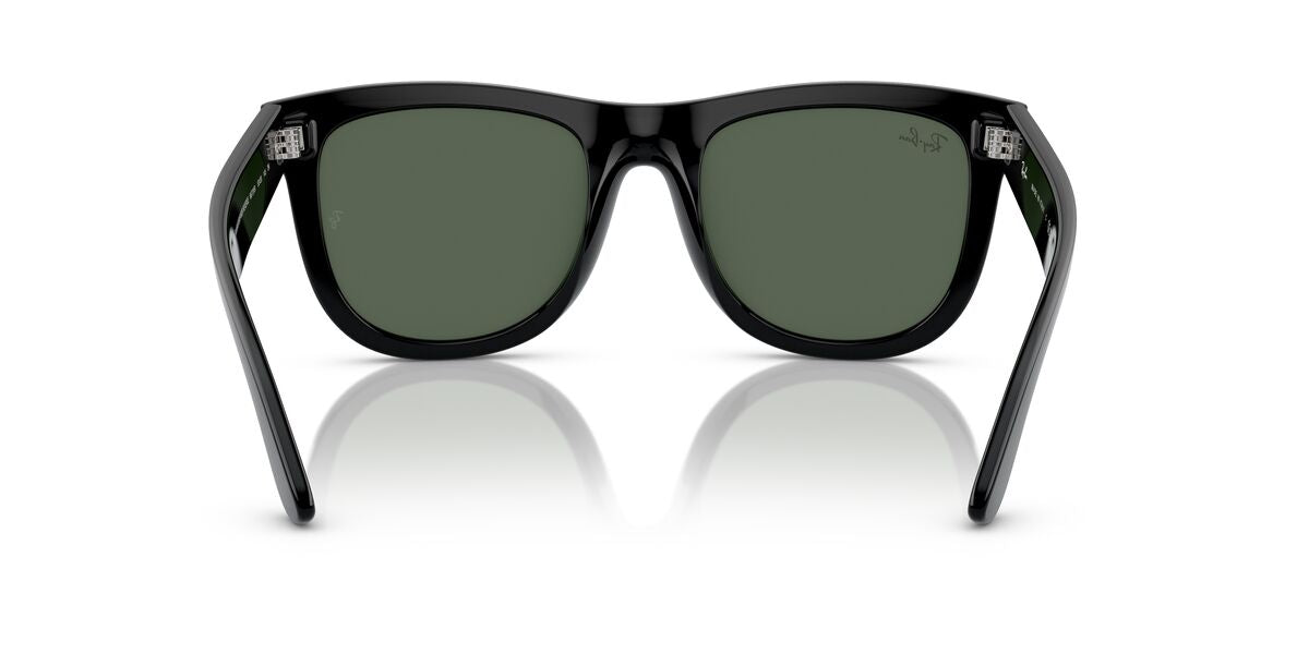 Lentes De Sol Ray-Ban 0RBR0502S Wayfarer Reverse Verde/Negro