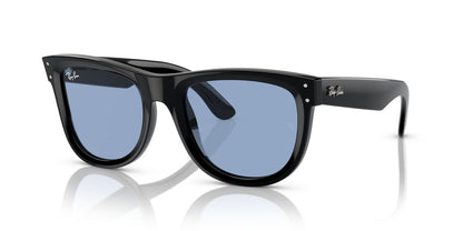 Lentes De Sol Ray-Ban RBR0502S Wayfarer Reverse Celeste/Negro