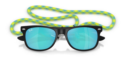 Lentes De Sol Ray-Ban RJ9052S Junior New Wayfarer Verde/Negro