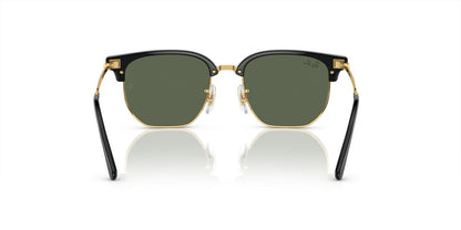 Lentes De Sol Ray-Ban 0RJ9116S Junior New Clubmaster Verde/Negro