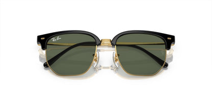 Lentes De Sol Ray-Ban 0RJ9116S Junior New Clubmaster Verde/Negro