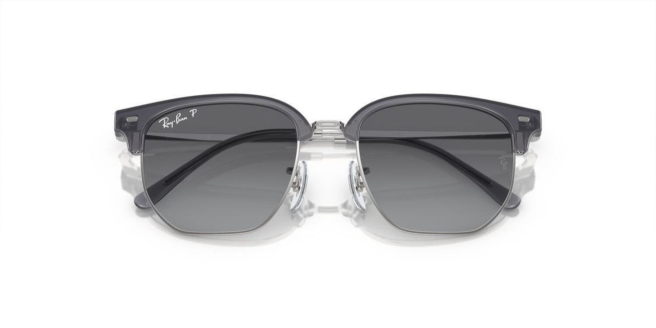 Lentes De Sol Ray-Ban RJ9116S Junior New Clubmaster Gris/Azul