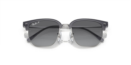 Lentes De Sol Ray-Ban RJ9116S Junior New Clubmaster Gris/Azul