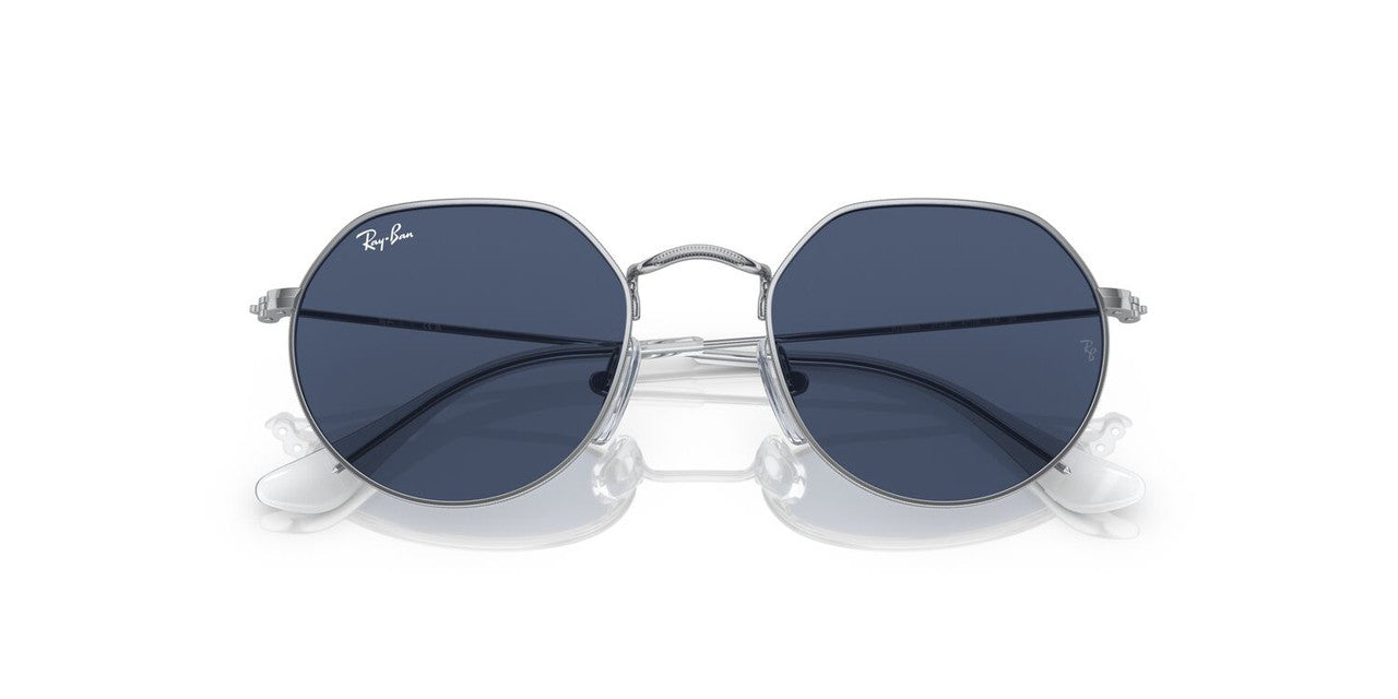 Lentes De Sol Ray-Ban RJ9565S Jack Azul/Plateado