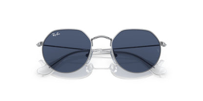 Lentes De Sol Ray-Ban RJ9565S Jack Azul/Plateado