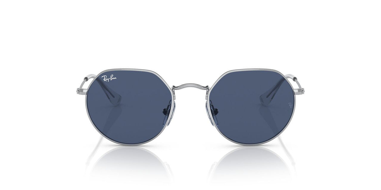 Lentes De Sol Ray-Ban RJ9565S Jack Azul/Plateado