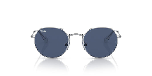 Lentes De Sol Ray-Ban RJ9565S Jack Azul/Plateado