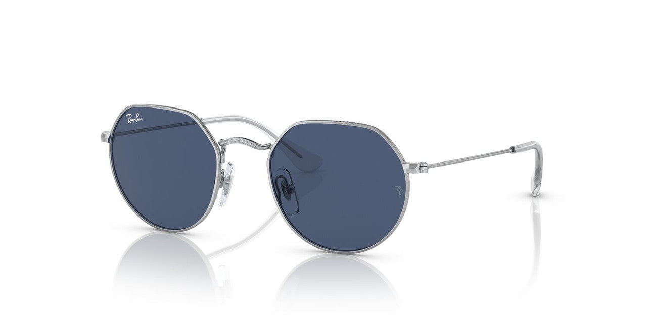 Lentes De Sol Ray-Ban RJ9565S Jack Azul/Plateado
