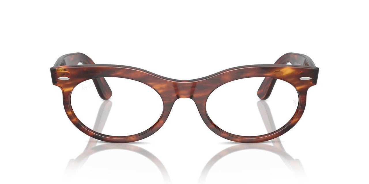 Lentes Oftálmicos Ray-Ban RX2242V Wayfarer Oval Havana