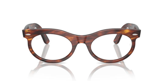 Lentes Oftálmicos Ray-Ban RX2242V Wayfarer Oval Havana
