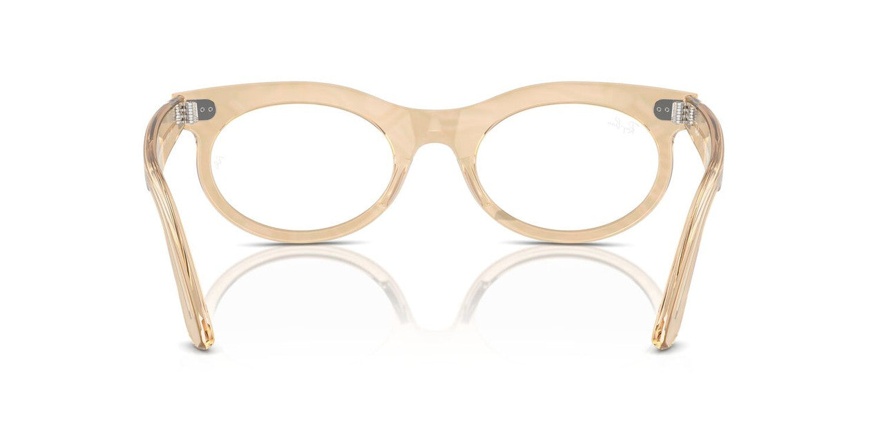 Lentes Oftálmicos Ray-Ban RX2242V Wayfarer Oval Café