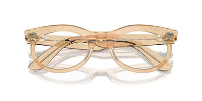 Lentes Oftálmicos Ray-Ban RX2242V Wayfarer Oval Café